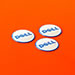 Dell Logo Dome Labels