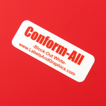 Conform-All Hardhat Sticker